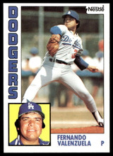 1984 Topps Nestle #220 Fernando Valenzuela Near Mint+ 