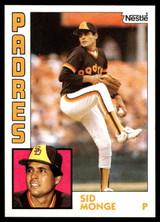 1984 Topps Nestle #224 Sid Monge Near Mint+ 