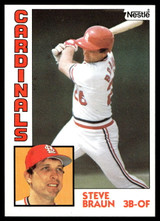 1984 Topps Nestle #227 Steve Braun Near Mint+ 