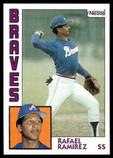 1984 Topps Nestle #234 Rafael Ramirez Near Mint+ 