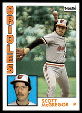 1984 Topps Nestle #260 Scott McGregor Near Mint+ 