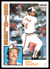 1984 Topps Nestle #272 Rick Dempsey Near Mint+ 
