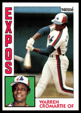 1984 Topps Nestle #287 Warren Cromartie Near Mint+ 