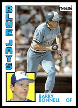 1984 Topps Nestle #302 Barry Bonnell Near Mint+ 
