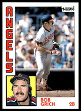 1984 Topps Nestle #315 Bobby Grich Near Mint+ 