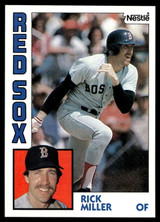1984 Topps Nestle #344 Rick Miller Near Mint+ 