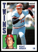 1984 Topps Nestle #345 Kent Hrbek Near Mint+  ID: 524393