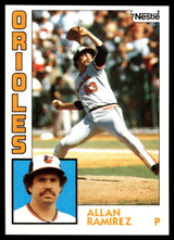 1984 Topps Nestle #347 Allan Ramirez Near Mint+ 
