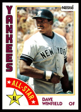 1984 Topps Nestle #402 Dave Winfield Near Mint+ 