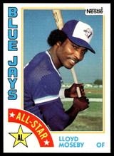1984 Topps Nestle #403 Lloyd Moseby Near Mint+ 
