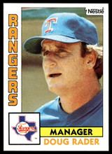 1984 Topps Nestle #412 Doug Rader Near Mint+ 
