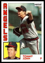 1984 Topps Nestle #415 Tommy John Near Mint+ 