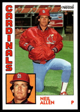 1984 Topps Nestle #435 Neil Allen Near Mint+ 