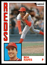 1984 Topps Nestle #448 Ben Hayes Near Mint+ 