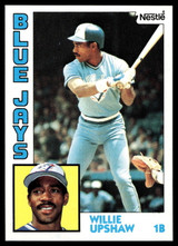 1984 Topps Nestle #453 Willie Upshaw Near Mint+ 