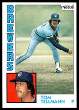 1984 Topps Nestle #476 Tom Tellmann Near Mint+ 