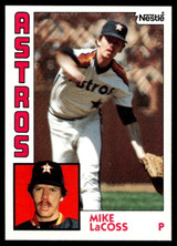 1984 Topps Nestle #507 Mike LaCoss Near Mint+ 