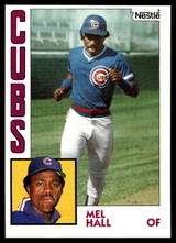 1984 Topps Nestle #508 Mel Hall Near Mint+ 