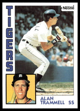 1984 Topps Nestle #510 Alan Trammell Near Mint+ 
