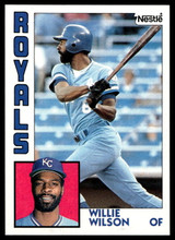 1984 Topps Nestle #525 Willie Wilson Near Mint+ 
