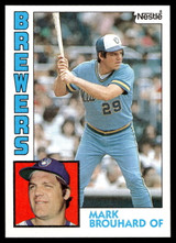 1984 Topps Nestle #528 Mark Brouhard Near Mint+ 
