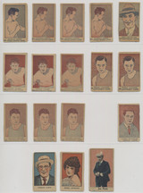 1926 W512 USA Boxers and Actors Strip Cards  Lot of 17  #*sku37413