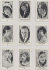 1922/23 American Caramel Co. E123-1 Movie Actors and Actresses Lot 11 different #*sku37432