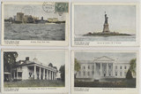 circ. 1900's Zeno Gum Post Cards with U.S. Buildings  Lot of 10 different   #*sku37444
