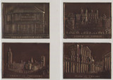circ. 1980's England Kopper Kard Plaques  Lot of 4 different  #*sku37458
