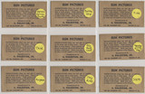 circ. 1930's W626 Sun Pictures  Lot of 9 Different Scenes  #*sku37497