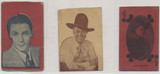 Circ. 1930's  Movie Stars: Charles Farrell, Hoot Gibson, Art Acord  Lot of 3  #*sku37500