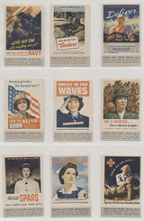 circ. 1940's Gas/Oil Premium  Famous War Posters in Miniature  Lot of 28/50  #*sku37501