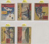 1937 Woverine Gum Co. R21 Ripley's Believe It or Not!  Lot of 5 Different of 48 in Set  #*sku37514