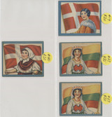 circ. 1930's Baltimore Chewing Gum R52 Flags of All Nations  Lot 4  #*sku37530
