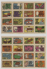 1970 Topps Stacks of Stickers  Lot of 2 Different  #*sku37555