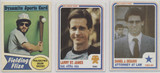circ. 1970's Dynamite Sports Card  Lot of 3 different   #*sku37565
