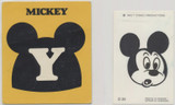 circ. 1970's Disney Mickey Mouse Puzzle Piece and Tattoo  Lot of 2  #*sku37567