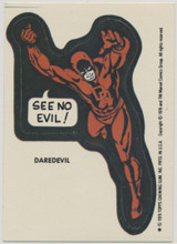 1975 Topps Marvel Super Heroes  Daredevil  #*sku37580