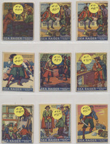 1933 R124 World Wide Gum Sea Raiders  Lot of 11  #*sku37628