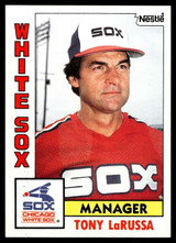 1984 Topps Nestle #591 Tony LaRussa Near Mint+ 