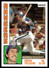 1984 Topps Nestle #557 Wayne Tolleson Near Mint+ 
