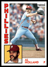 1984 Topps Nestle #564 Al Holland Near Mint+ 
