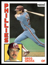 1984 Topps Nestle #613 Greg Gross Near Mint+ 