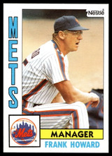 1984 Topps Nestle #621 Frank Howard Near Mint+ 