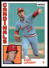 1984 Topps Nestle #627 Dave LaPoint Near Mint+ 