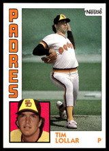 1984 Topps Nestle #644 Tim Lollar Near Mint+ 