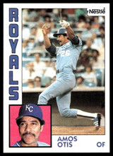 1984 Topps Nestle #655 Amos Otis Near Mint+ 