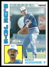 1984 Topps Nestle #677 Doyle Alexander Near Mint+ 