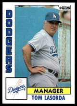 1984 Topps Nestle #681 Tommy Lasorda Near Mint+ 