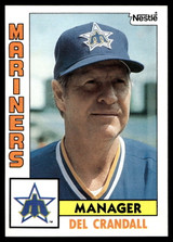 1984 Topps Nestle #721 Del Crandall Near Mint+ 